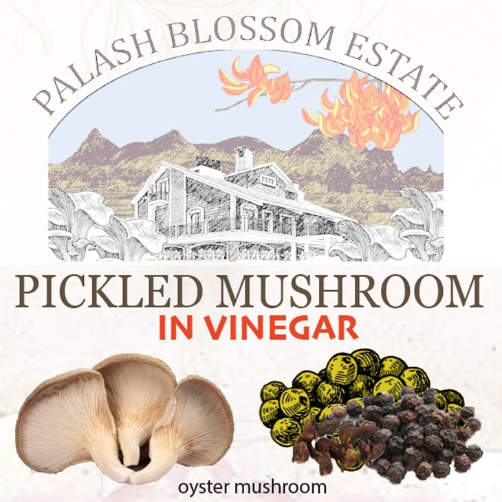 Pickled Mushroom in Vinegar